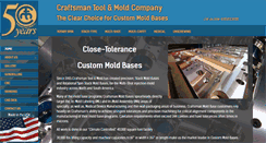 Desktop Screenshot of craftsmanmold.com